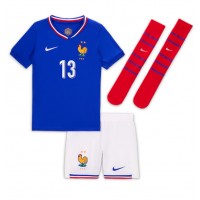 Camiseta Francia Kante #13 Primera Equipación Replica Eurocopa 2024 para niños mangas cortas (+ Pantalones cortos)